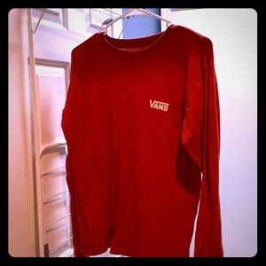 Vans Long Sleeve T-Shirt Size Youth XL
